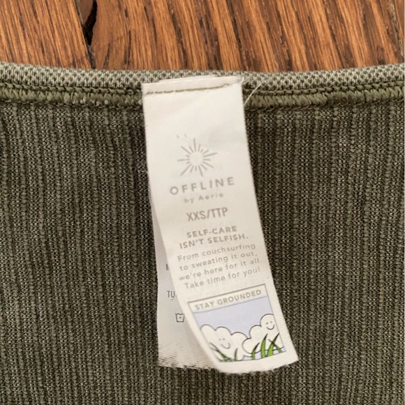 OFFLINE by Aerie Seamless square neck tee - Picture 2 of 4